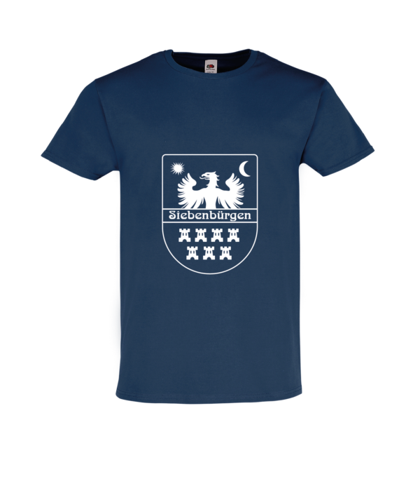 T-Shirt Transilvania navy druck-fata 10